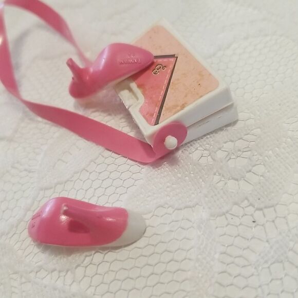 Vintage Barbie Shoes and bag pink - Picture 9 of 9